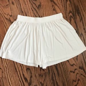 ASOS white shorts